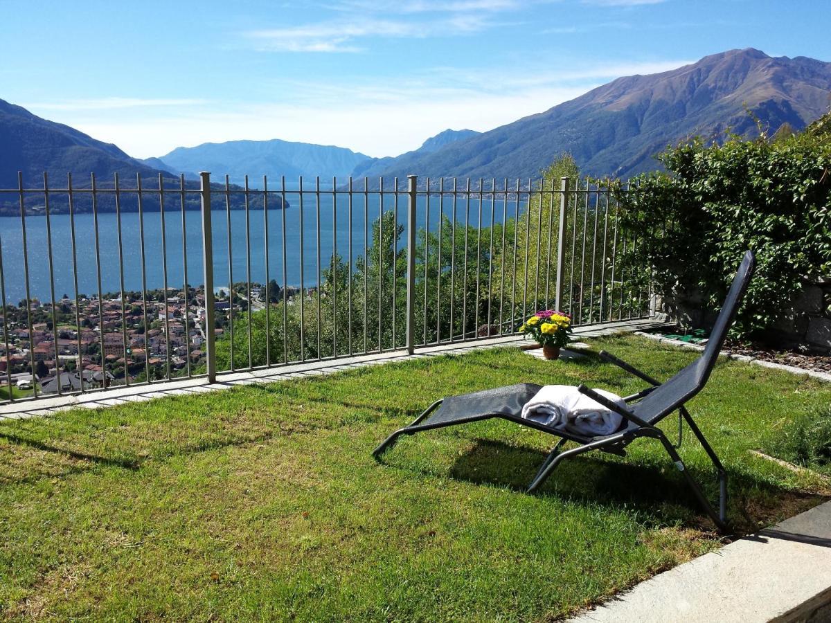 Villa Valuri Vista Magnifica Sul Lago Di Como Appartamento Piano Terra Vercana 外观 照片